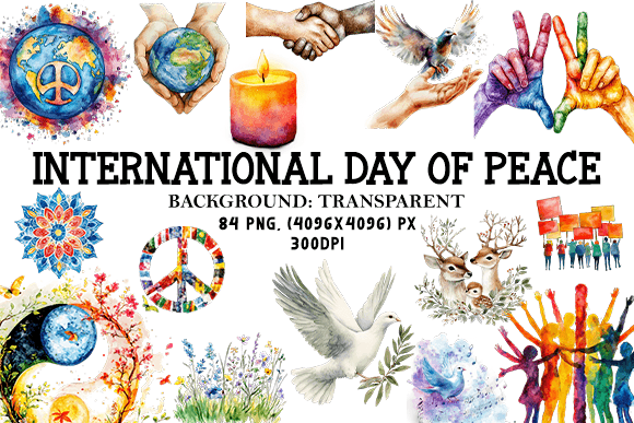 Celebrate Unity with International Day of Peace Clipart