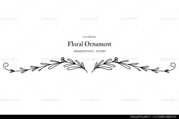 Elevate Designs with Floral Ornament Clipart