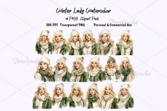 Elevate Designs with Winter Watercolor Art