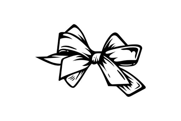 Elevate Your Designs with the Versatile Bowties Illustration Black
