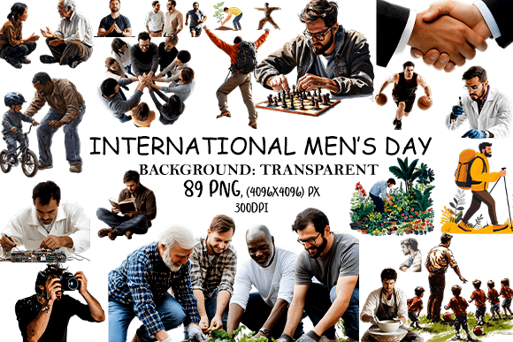 Elevating Visual Storytelling: A Comprehensive Guide to International Men's Day Clipart Assets