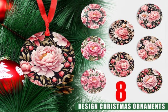 Evaluating the Ornament Peony Pattern for Professional Holiday Design Projects