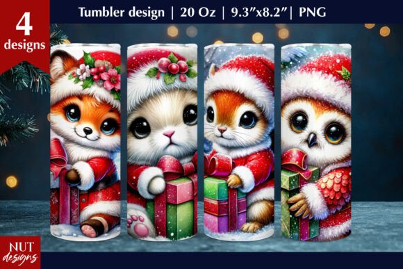 Integrating Baby Animals Gift Fox Owl Squirrel Designs into Your Holiday Production Workflow