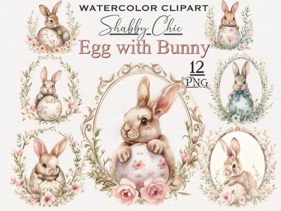 Integrating the Shabby Chic Easter Bunny Egg PNG Bundle into Professional Design Workflows