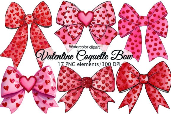 Strategic Branding with Valentine Coquette Bow PNG Clipart for Seasonal Campaigns