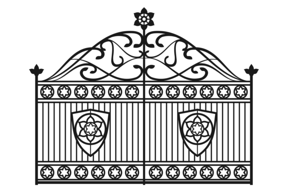 Understanding the Wrought Gate Black Silhouette: A Guide to Decorative Iron Design