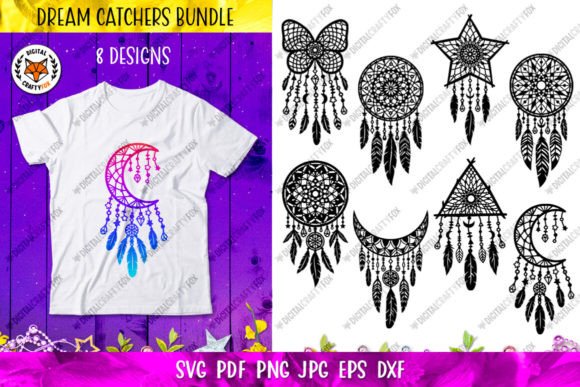 Unlock Creativity with Dream Catcher Silhouette SVG