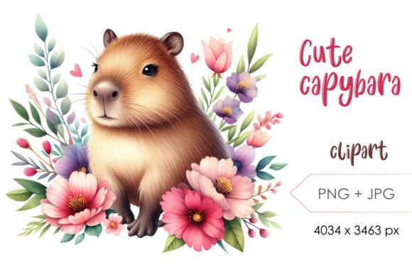 Unlocking Creativity with Whimsical Cute Capybara PNG Clipart