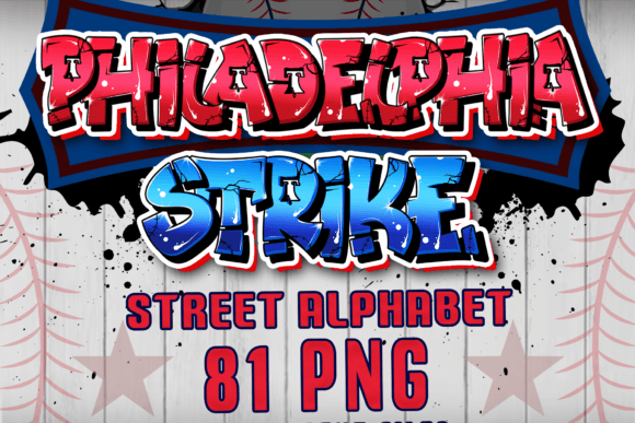 Unlocking Urban Style: The Philadelphia Graffiti Alphabet 81 PNG Collection